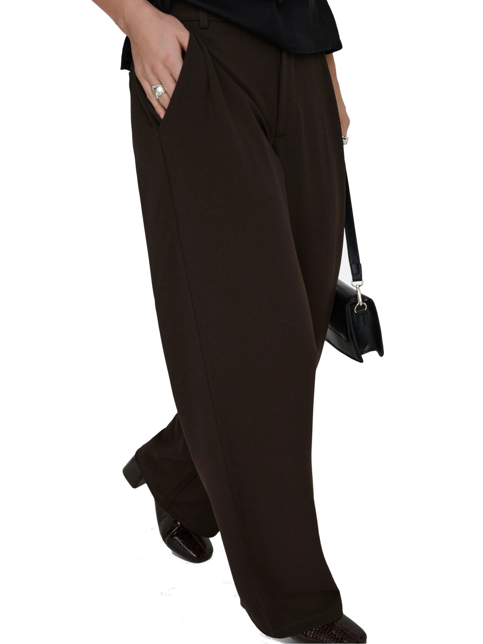 Pantalone JDY Geggo Marrone 15330419 /Chocolate Torte JDY 