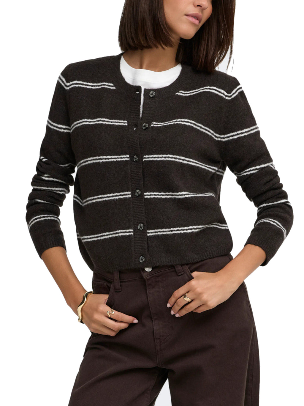 Cardigan JDY Cloe Marrone 15330581 /Chocolate Torte JDY 