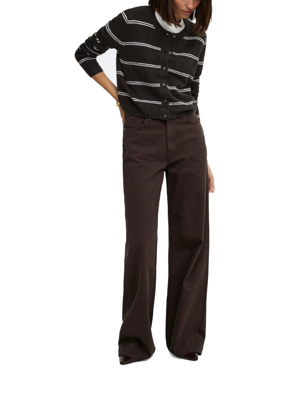 Cardigan JDY Cloe Marrone 15330581 /Chocolate Torte JDY 