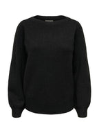 Maglia JDY Rue Nero con scollo ampio 15330648 /Black JDY 