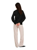 Maglia JDY Rue Nero con scollo ampio 15330648 /Black JDY 