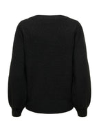 Maglia JDY Rue Nero con scollo ampio 15330648 /Black JDY 
