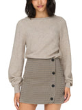 Maglia JDY Rue Beige con scollo ampio 15330648 /Chateau Gray JDY 