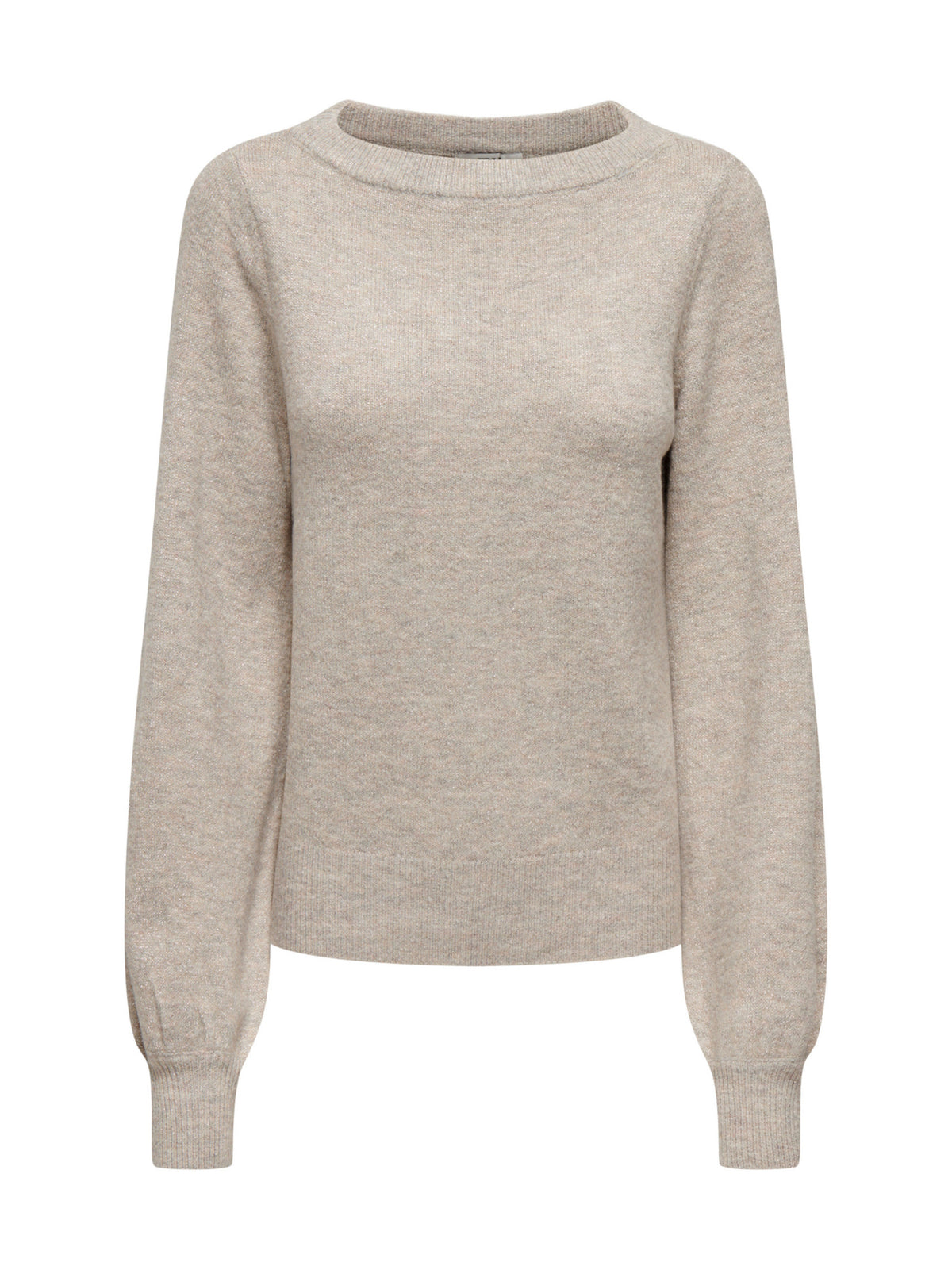 Maglia JDY Rue Beige con scollo ampio 15330648 /Chateau Gray JDY 