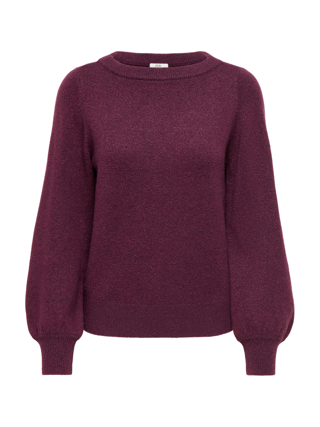 Maglia JDY Rue Bordeaux con scollo ampio 15330648 /Winetasting JDY 