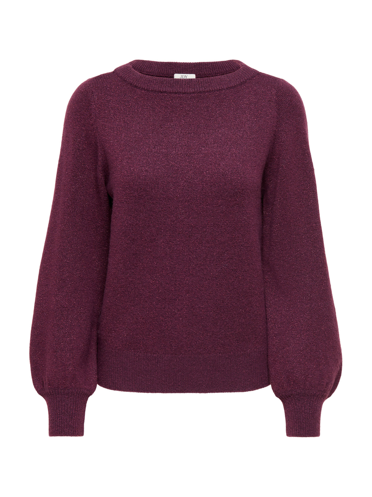 Maglia JDY Rue Bordeaux con scollo ampio 15330648 /Winetasting JDY 
