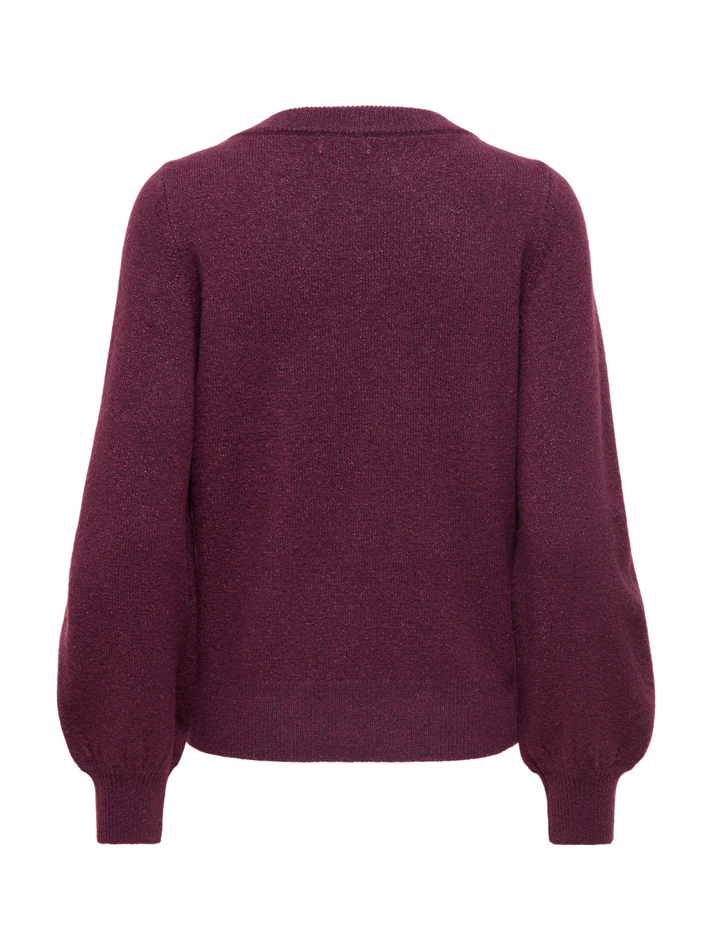 Maglia JDY Rue Bordeaux con scollo ampio 15330648 /Winetasting JDY 