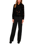 Camicia JDY Maia Nera in tessuto semitrasparente 15332572 /Black JDY 