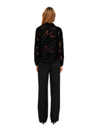 Camicia JDY Maia Nera in tessuto semitrasparente 15332572 /Black JDY 