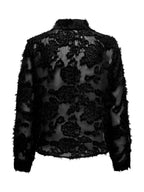 Camicia JDY Maia Nera in tessuto semitrasparente 15332572 /Black JDY 