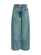 Jeans Jdy Carina medium Blue Denim wide fit 15342782 /Medium Blue Denim JDY 
