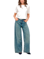 Jeans Jdy Carina medium Blue Denim wide fit 15342782 /Medium Blue Denim JDY 