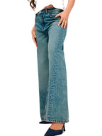 Jeans Jdy Carina medium Blue Denim wide fit 15342782 /Medium Blue Denim JDY 
