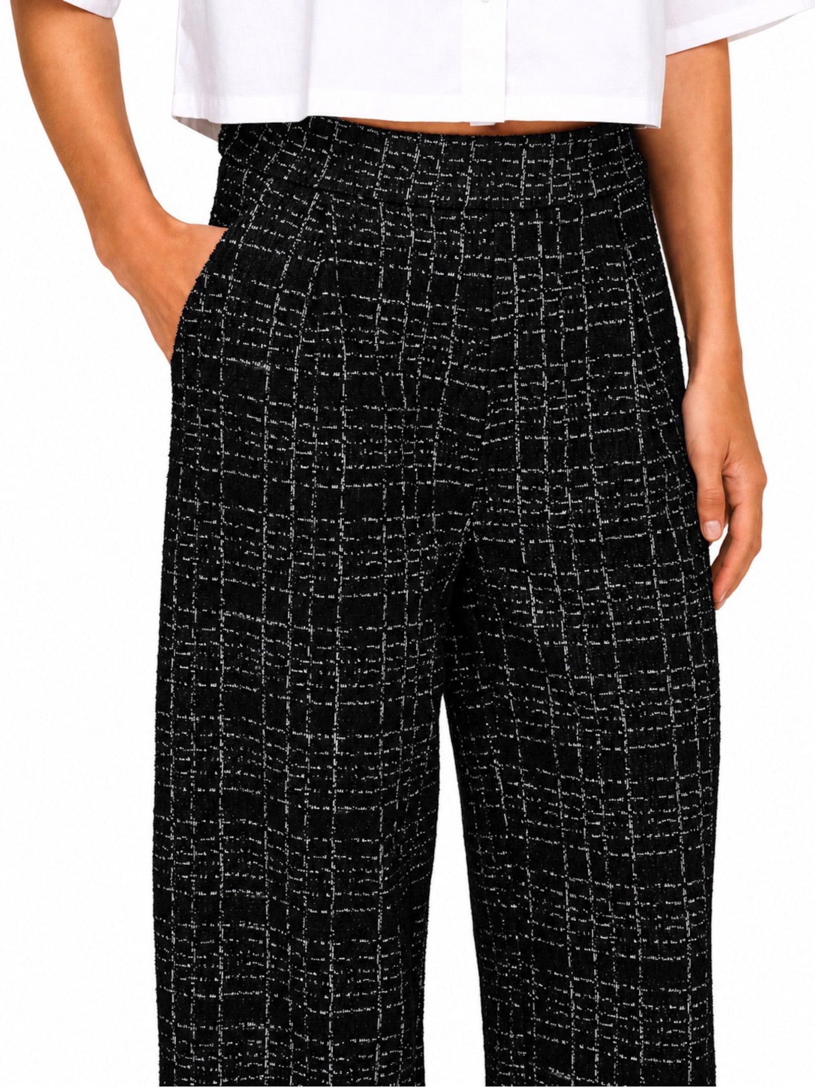 Pantalone Jdy Dorit  Nero check 15355928 /Black JDY 