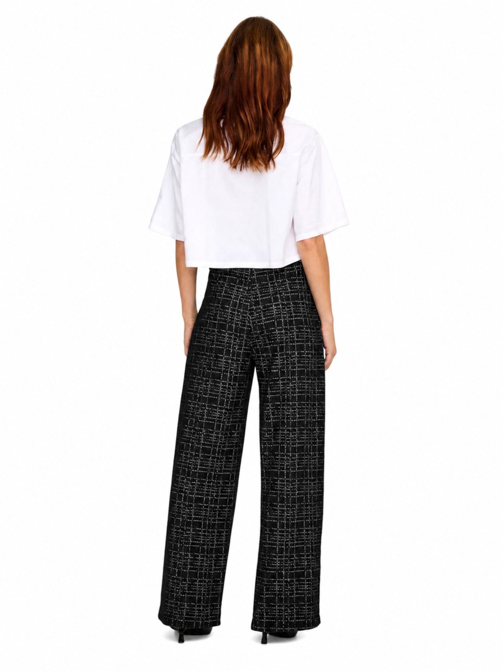 Pantalone Jdy Dorit  Nero check 15355928 /Black JDY 