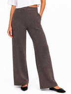 Pantalone Jdy Dorit Marrone a vita alta 15355928 /Coffee Bean JDY 