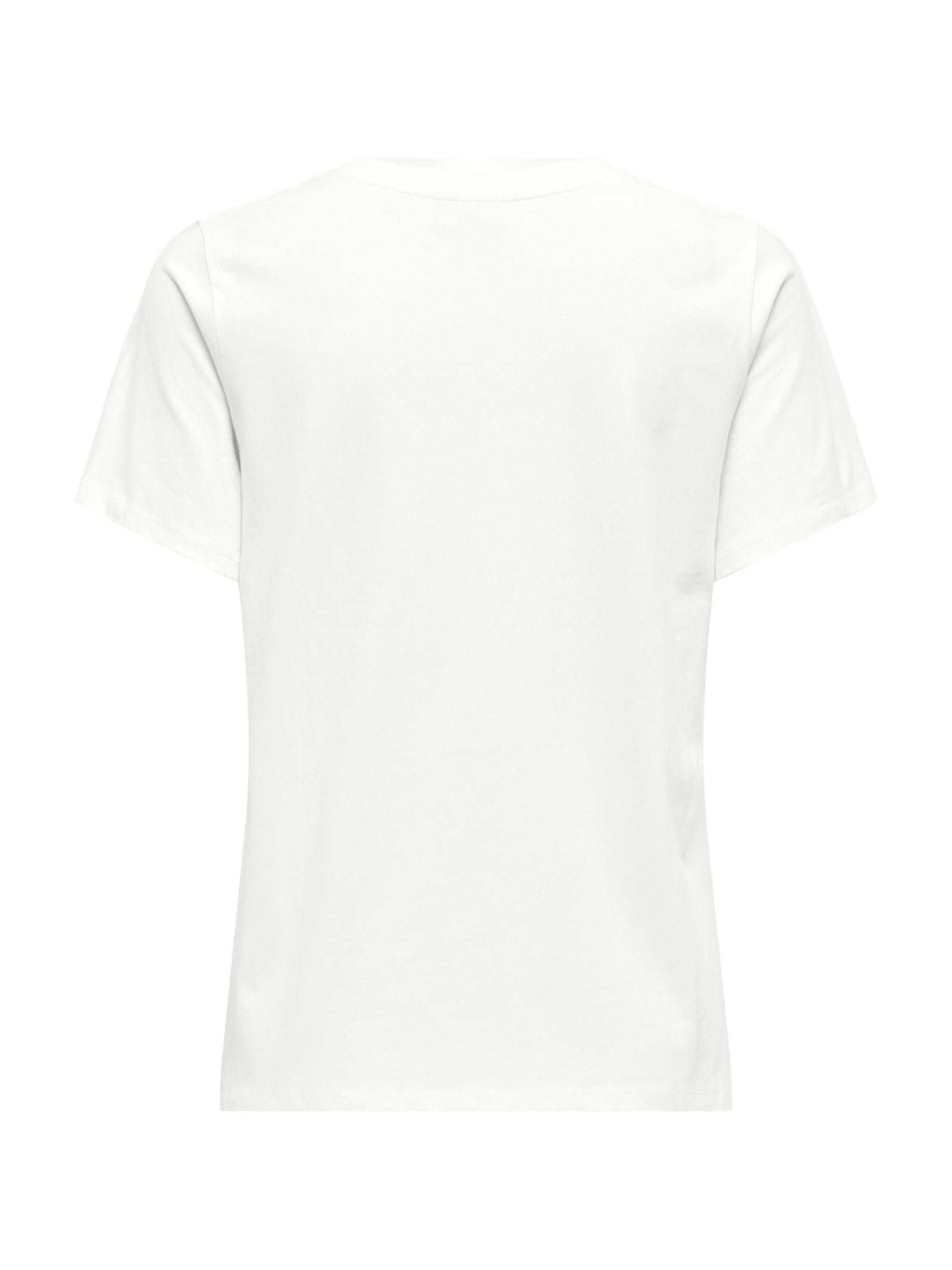 T-shirt JDY Bibbi Bianco con stampa 15356686 /Cloud Dancer JDY 