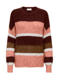 Maglia JDY Zoey Rosa girocollo a righe 15359620 /Andorra JDY 