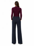 Pantalone JDY Risso Blu wide leg a vita alta 15359919 /Sky Captain JDY 