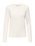 Maglia JDY Malou Bianca girocollo 15370787 /Cloud Dancer JDY 