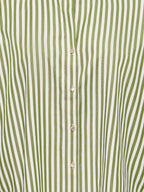 Camicia JDY Vesper Bianco Verde a righe verticali 15370877 /Sphagnum Cloud Dancer JDY 