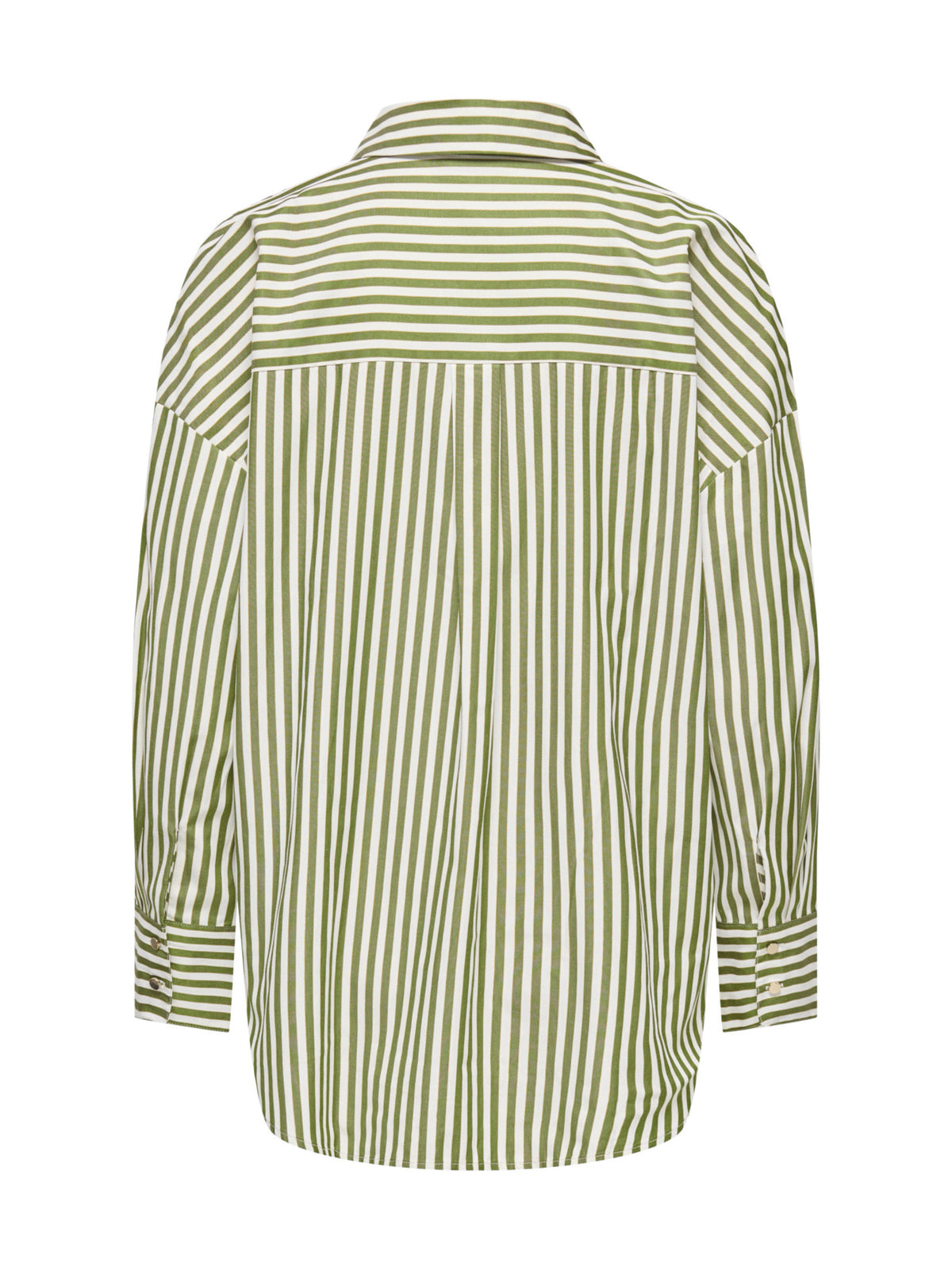 Camicia JDY Vesper Bianco Verde a righe verticali 15370877 /Sphagnum Cloud Dancer JDY 