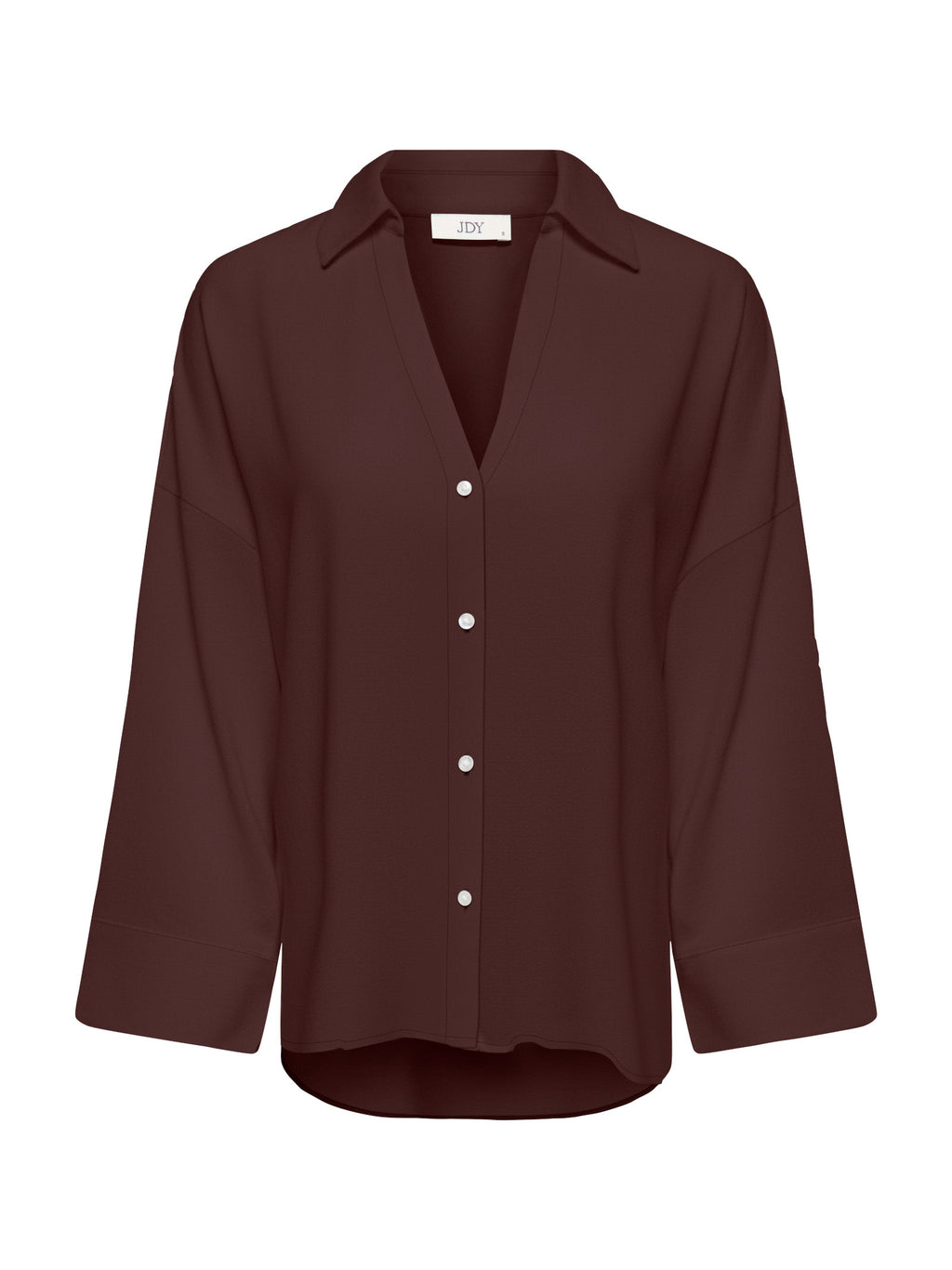 Camicia JDY Marrone Laurel maniche lunghe 15376486 /Coffee Bean JDY 