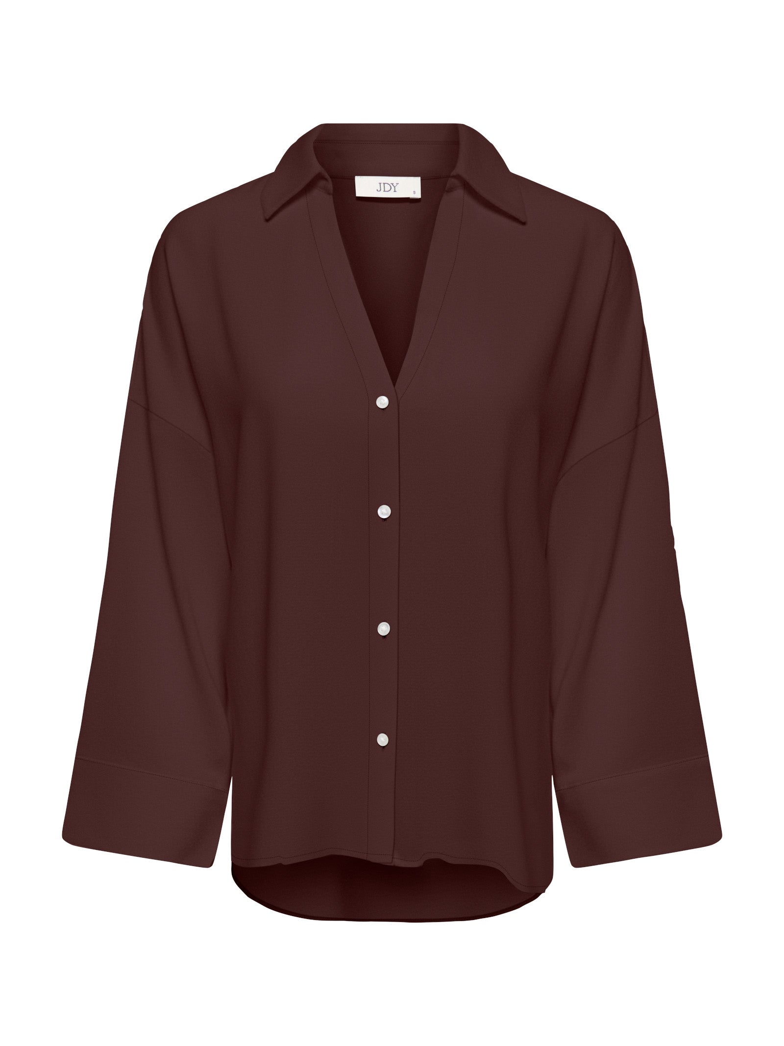 Camicia JDY Marrone Laurel maniche lunghe 15376486 /Coffee Bean JDY 
