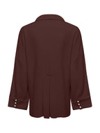 Camicia JDY Marrone Laurel maniche lunghe 15376486 /Coffee Bean JDY 