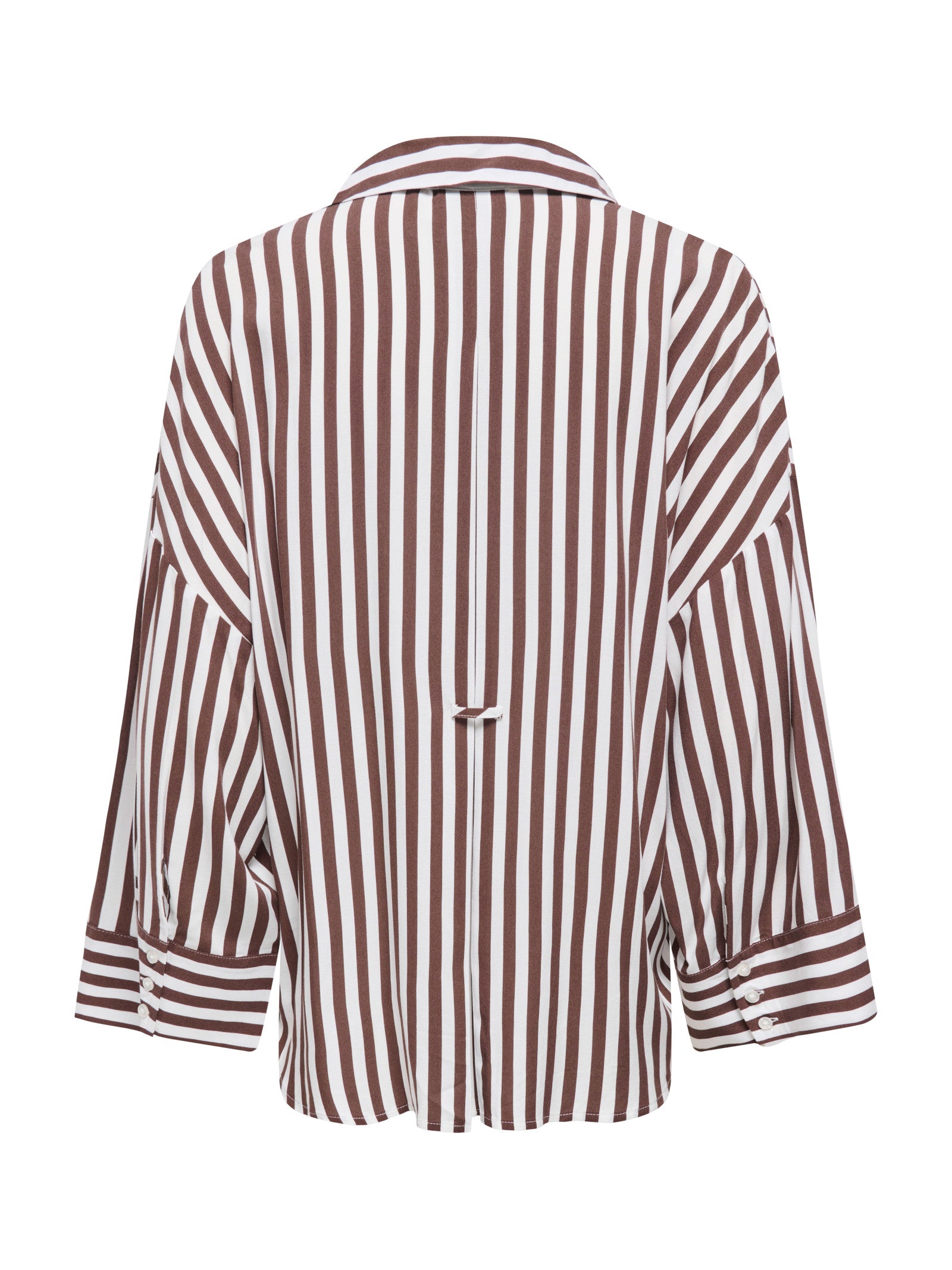 Camicia JDY Bianco Marrone Laurel maniche lunghe 15376486 /White Coffee Bean JDY 