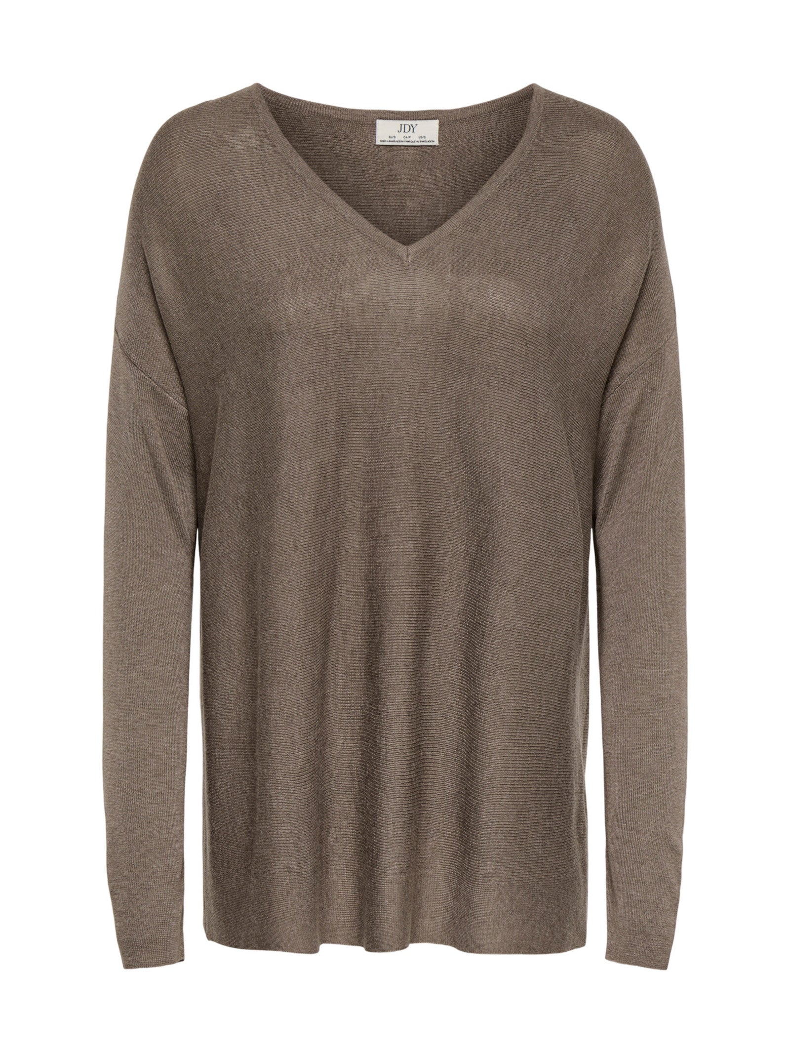 Maglia JDY Nocciola con scollo a V 15376567 /Walnut JDY 