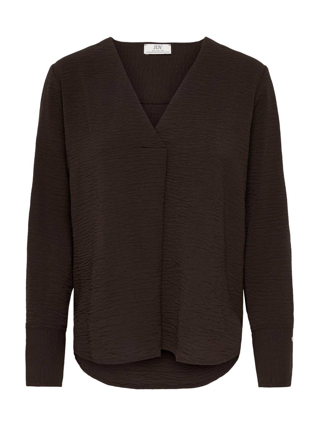Blusa JDY Lion Marrone con scollo a V 15376607 /Chocolate Torte JDY 
