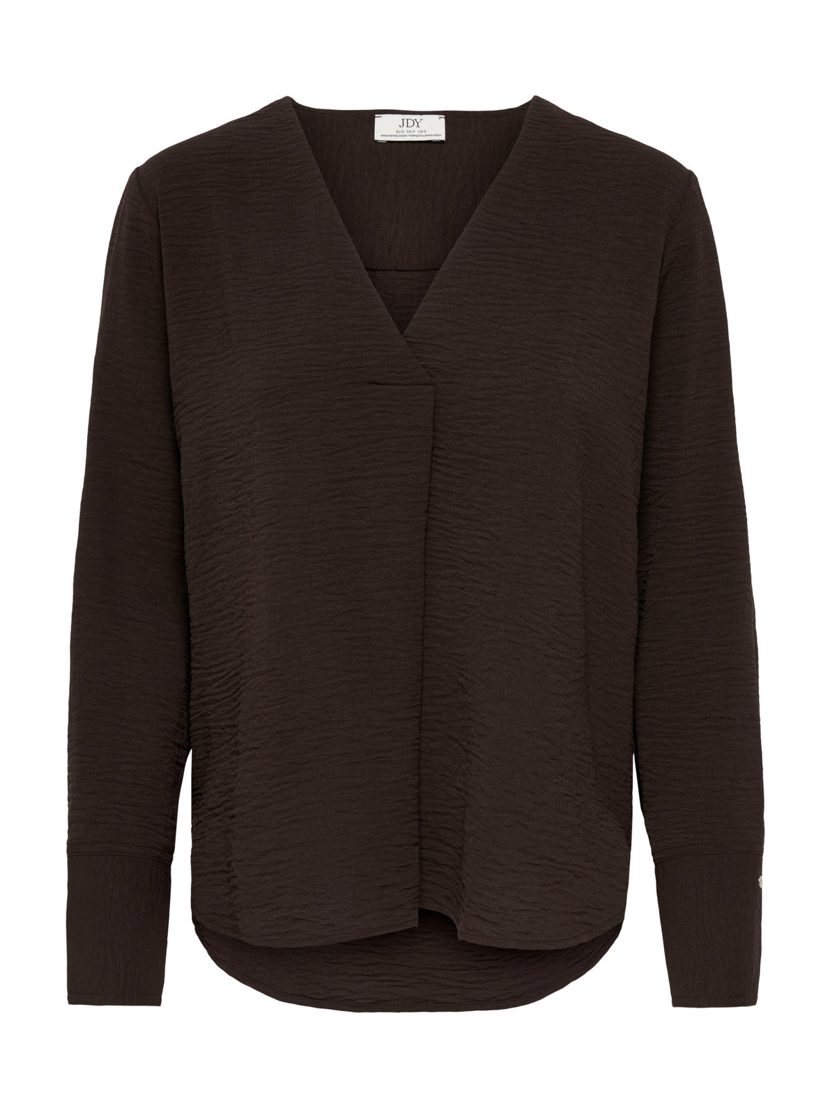 Blusa JDY Lion Marrone con scollo a V 15376607 /Chocolate Torte JDY 