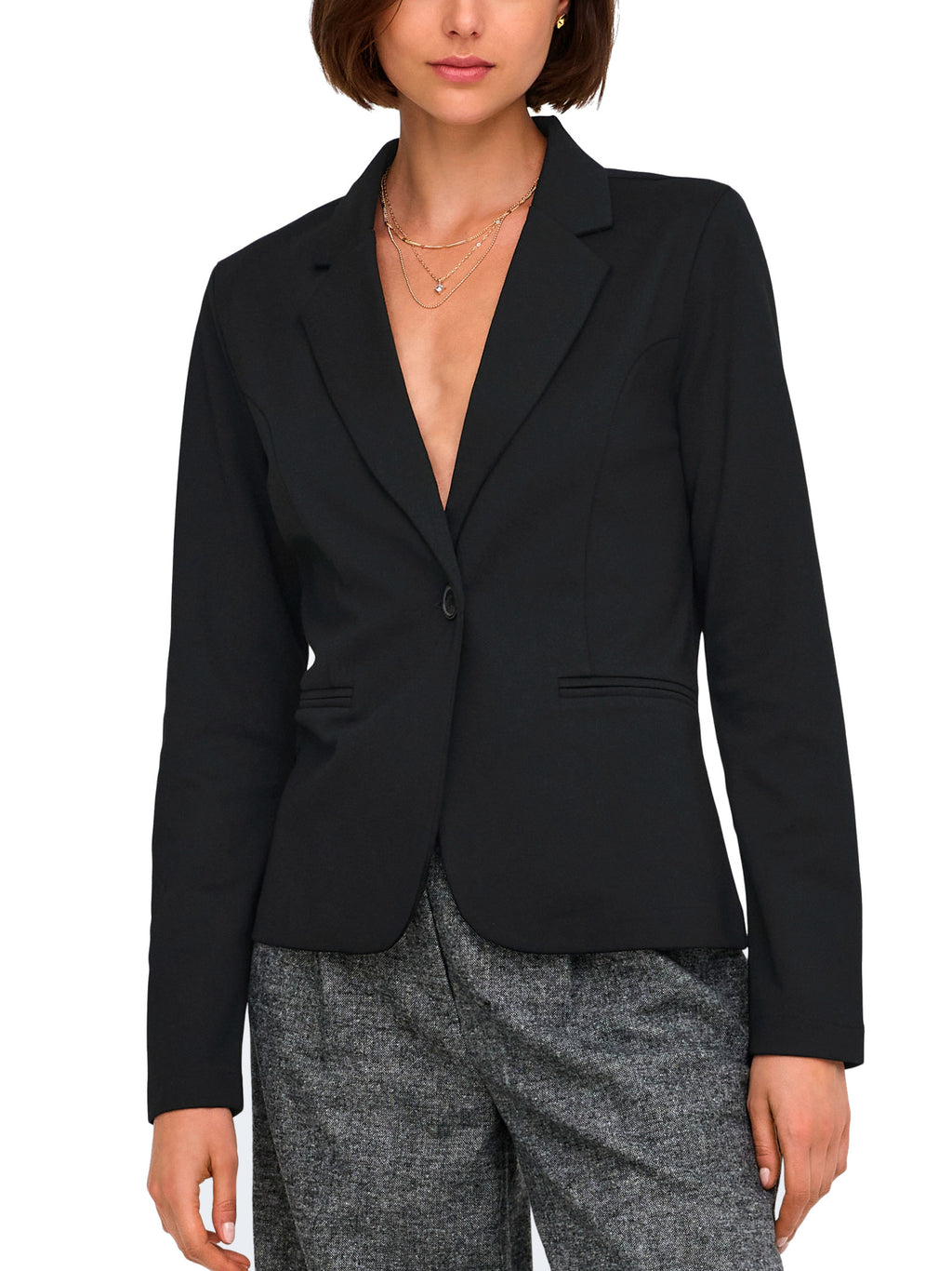 Giacca JDY Risso Nera con taglio aderente 15376723 /Black JDY 
