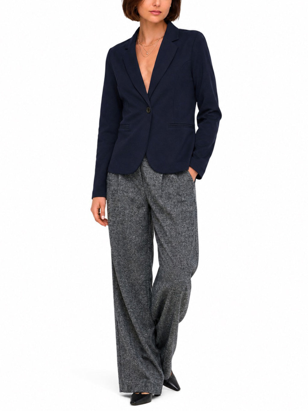 Giacca JDY Risso Blu con taglio aderente 15376723 /Sky Captain JDY 
