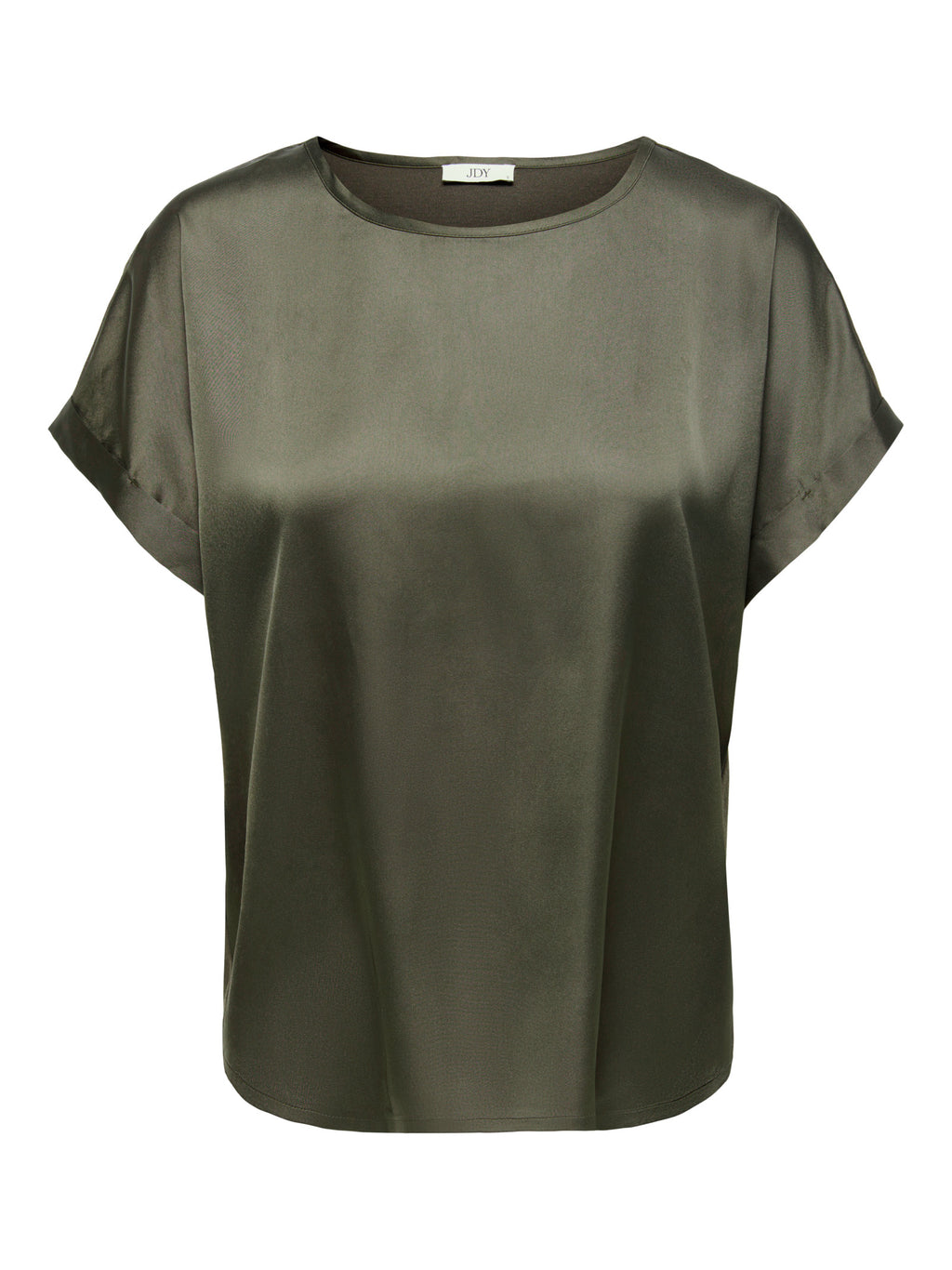 Blusa JDY Fifi Verde dall'effetto satinato 15379643 /Black Olive JDY 