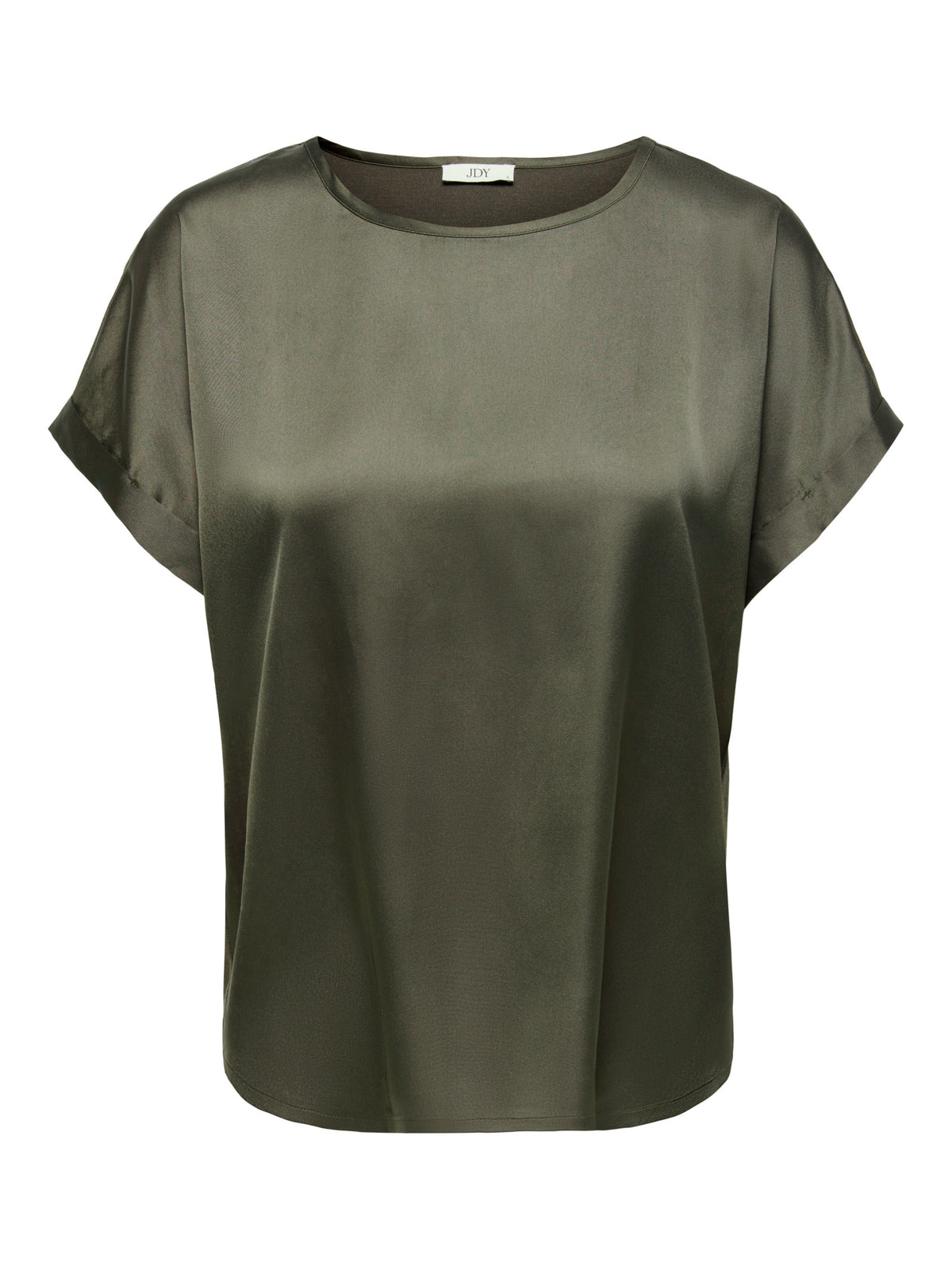 Blusa JDY Fifi Verde dall'effetto satinato 15379643 /Black Olive JDY 