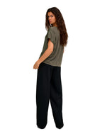 Blusa JDY Fifi Verde dall'effetto satinato 15379643 /Black Olive JDY 