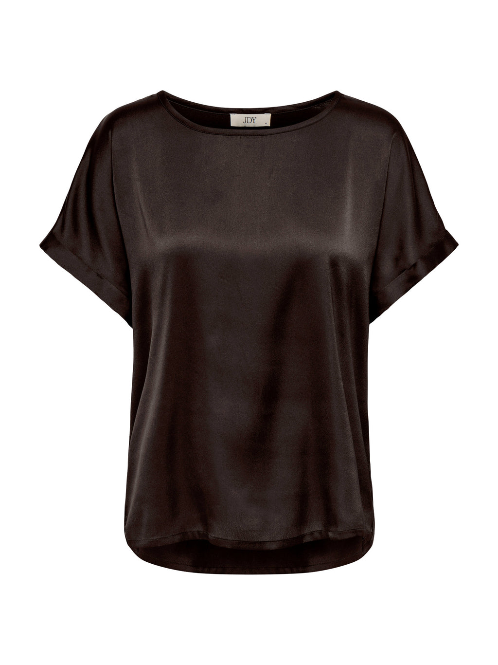 Blusa JDY Fifi Marrone dall'effetto satinato 15379643 /Chocolate Torte JDY 