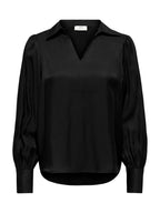 Blusa JDY Fia Nera dall'effetto satinato 15379668 /Black JDY 