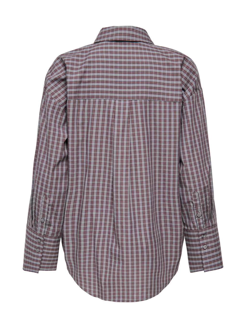 Camicia JDY Serena Grigio Marrone a quadri 15380444 /Dark Grey Melange JDY 