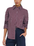 Camicia Jdy Serena Bordeaux a righe 15380444 /Port Royale JDY 