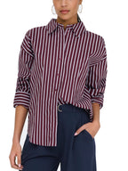 Camicia Jdy Serena Bordeaux a righe 15380444 /Port Royale JDY 