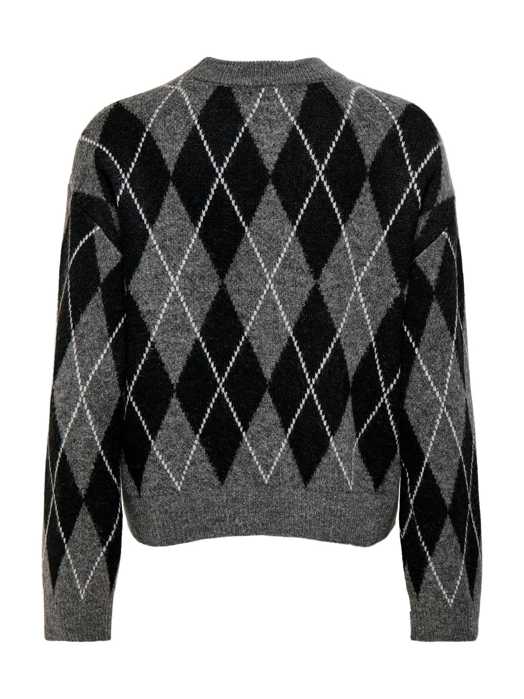 Maglia Jdy Banca Grigia a rombi 15381327 /Dark Grey Melange JDY 