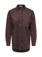 Camicia JDY Palia Grigia a quadri 15381564 /Sassafras JDY 