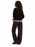 Maglia Jdy Stefane Nera con scollo a V 15382078 /Black JDY 