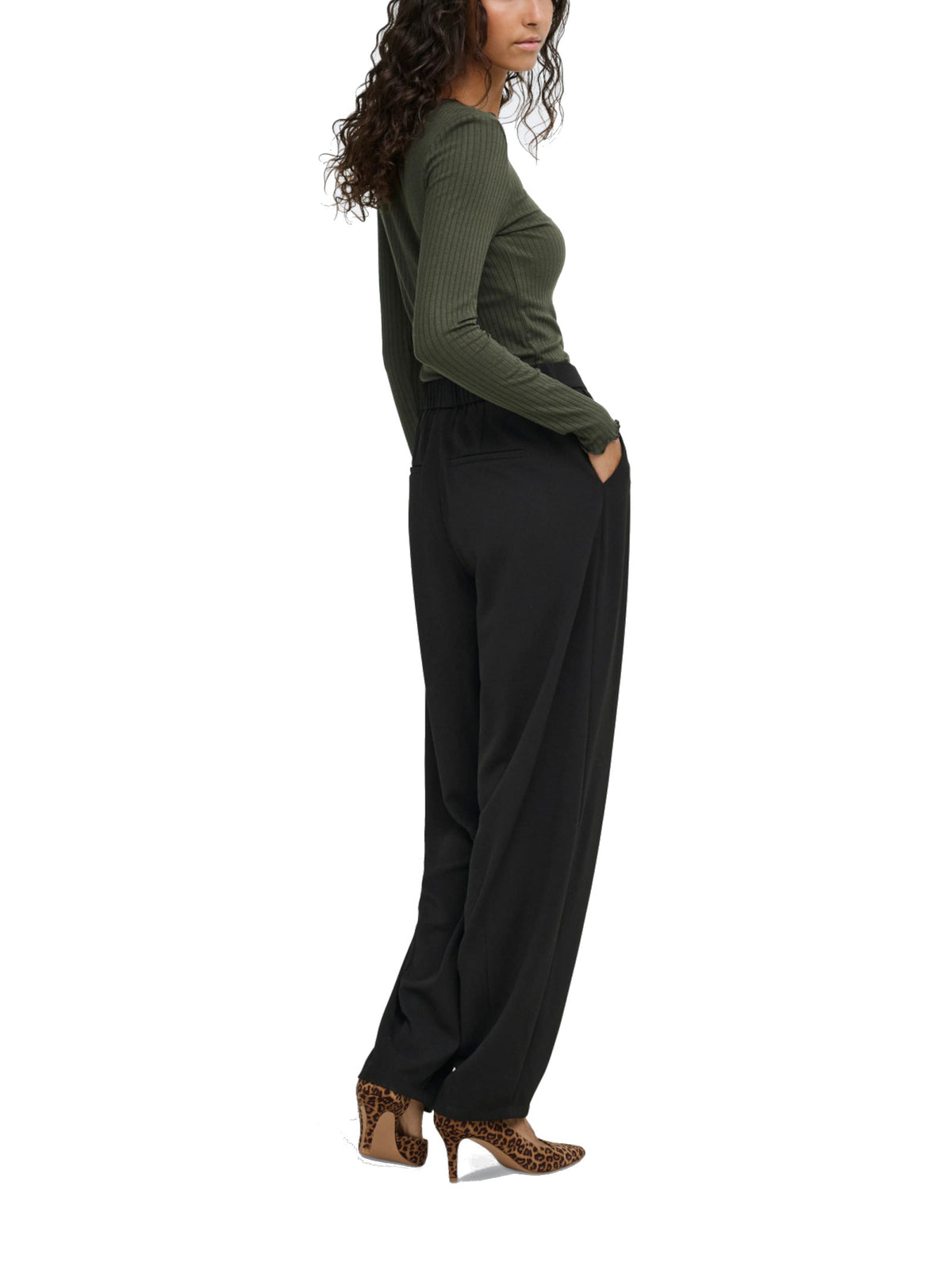 Pantaloni JDY Geggo Nero baloon<BR/> 15382283 /Black JDY 