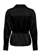 Camicia JDY  Aria Nero in tessuto satinato 15382718 /Black JDY 