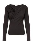 T-shirt JDY Irena Marrone con scollo a V 15382786 /Chocolate Torte JDY 