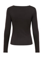 T-shirt JDY Irena Marrone con scollo a V 15382786 /Chocolate Torte JDY 